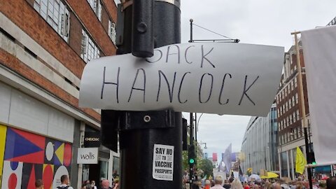 London Lockdown Protests 26th June 2021: Part 2 - What's in your head...?