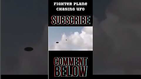 fighter plane seen chasing UFO