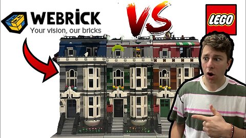 Lego vs Webricks - Lego Pet Shop 10218 Modular Building Parts