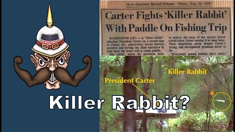 Jimmy Carter Saves Our Democracy, from a rabbit