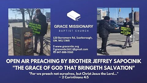 THE GRACE OF GOD THAT BRINGETH SALVATION