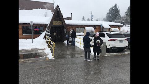 Winter has arrived at Mt. Charleston