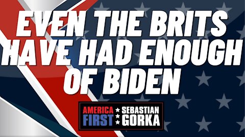 Even the Brits have had enough of Biden. Rep. Claudia Tenney with Sebastian Gorka on AMERICA First