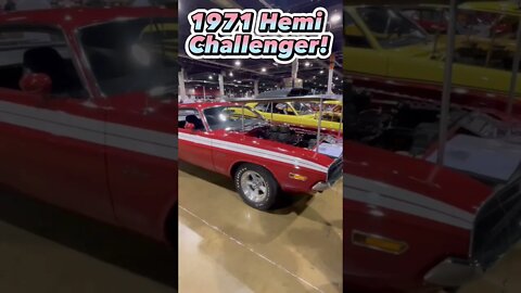 RARE Day Two 1971 Hemi Challenger R/T! #shorts