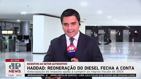 Haddad sobre carros populares: “Reoneração do diesel fecha a conta”