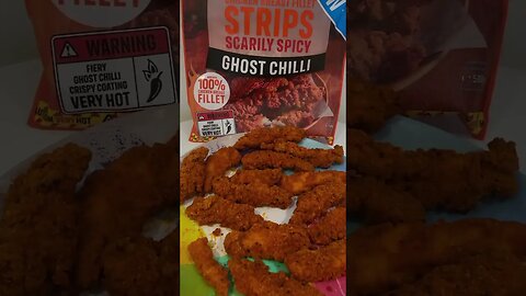 Iceland Chicken Breast Fillet Strips Ghost Chilli #hot #help