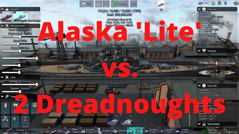 Alaska Lite vs 2 Dreadnoughts