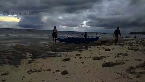 Climate change affecting the sea shore...