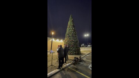 Christmas tree lighting