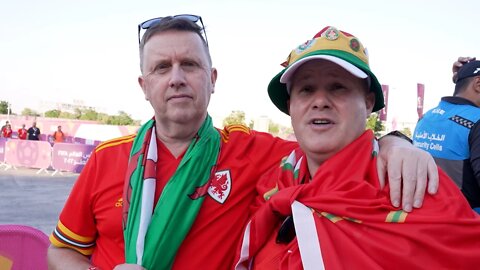 'Dreaming of a miracle!' | Wales fans react as their team lose 2-0 to Iran