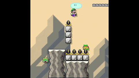 Prehistoric Leapfrog clip #mariomaker2 #nintendo #smm2