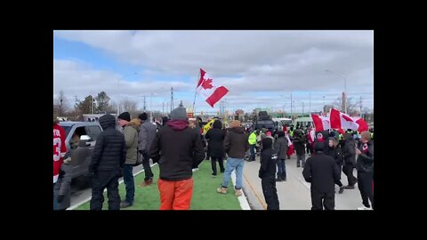 Ambassador Bridge UPDATE 🇨🇦*The Canadian People Are Strong*🇨🇦