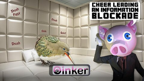 Cheer Leading an Information Blockade