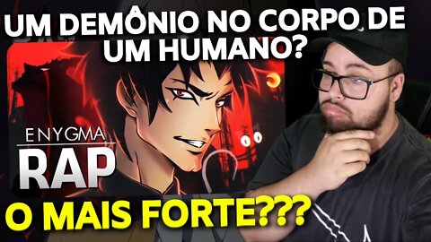 REAGINDO AO Rap do Akira Fudou (Devilman Crybaby) | Coração Humano | Enygma 84