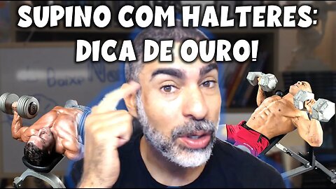 Supino com halteres: dica de ouro