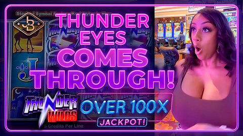 Thunder Eyes Slot Machine Coming Through With A Big Jackpot!