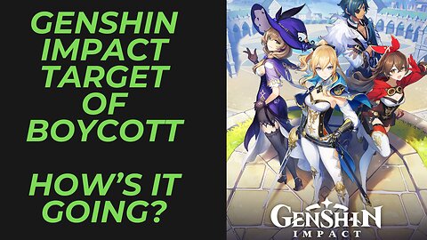 Genshin Impact Has An Active Boycott From Non-Players Because of DEI | Guess How Well It's Going