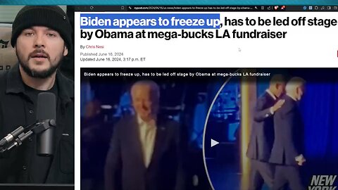 Democrats FURIOUS After Media Says BIDEN FROZE On Stage, Voters KNOW Biden Is GONE And CANNOT Win