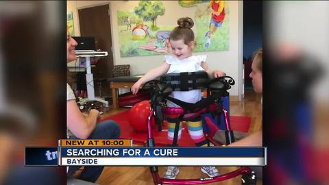 Wisconsin parents fight to find cure of daughter's illness