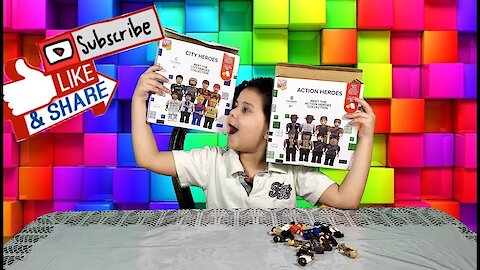 Legos Block Tech: City Heroes Unboxing