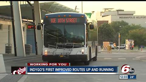 IndyGo implements first of local route improvements as part of Marion County Transit Plan