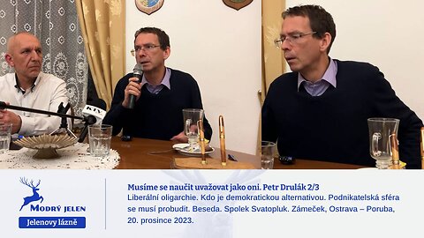 Musíme se naučit uvažovat jako oni. Petr Drulák 2/3