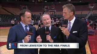 WKBW at NBA Finals Pre-game