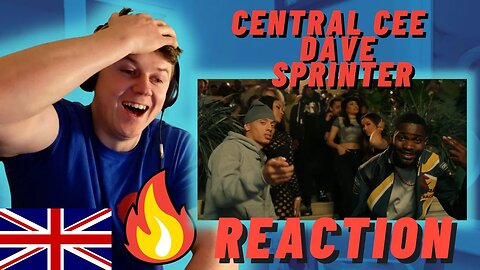 Central Cee x Dave - Sprinter | IRISH REACTION | DAVE SHOUTOUTS IRISH SPORTS!