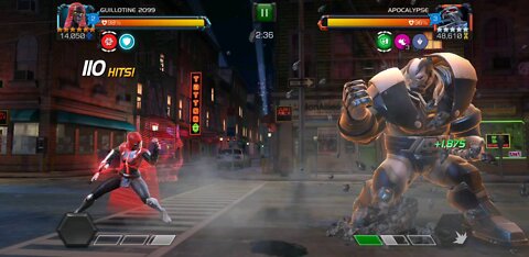 Mcoc, guillotine 2099. How to fight Apocalypse