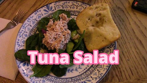 Hello Fresh Creamy Tuna & Spinach Salad 🍽