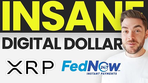 🚀 XRP Connected To Digital Dollar? FedNow Solves Problems ✅