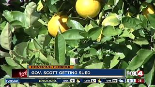 Gov. Scott getting sued