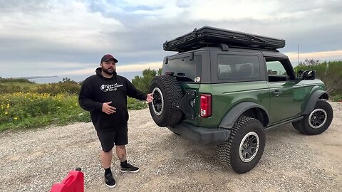 Bronco Hammerbuilt spare reinforcement and Rotopax set up!