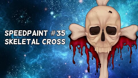 [SAI] Speedpaint #35 - Skeletal Cross