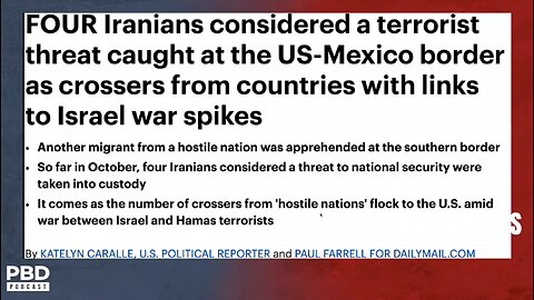 4 Iranians Considered Terrorist Threat Caught At US-Mexico Border: SHUT THE BORDER