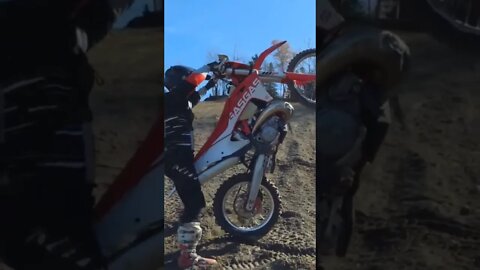 dirt bike skills "Joe Flange"😎 #motocross #dirtbike #stunt