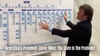 Argentina's President Javier Milei: The State Is The Problem!