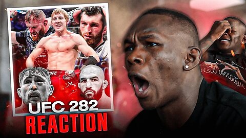 Israel Adesanya Reacts to SHOCKING UFC 282 Results | Błachowicz vs Ankalaev