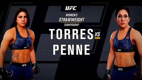 EA Sports UFC 3 Gameplay Jessica Penne vs Tecia Torres