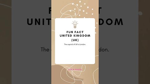 Fun Facts United Kingdom