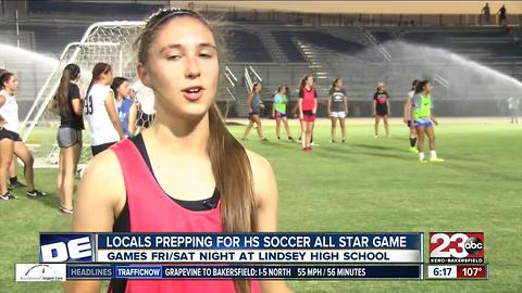 Locals girls prepping for Central Valley high school soccer all star game