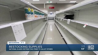 Arizona National Guard restocking stores across the Valley