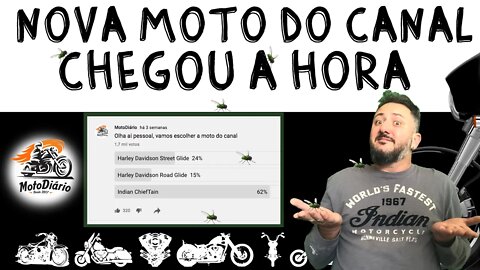 Moto nova do CANAL MOTO DIÁRIO. Chegou a hora da VERDADE. Qual foi a moto escolhida?