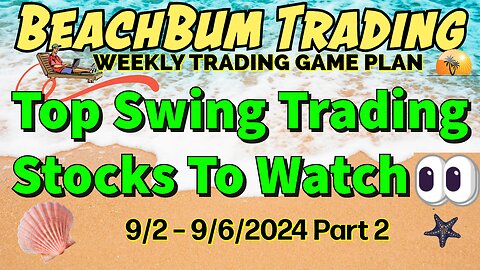 Top Swing Trading Stocks to Watch 👀 | 9/2 – 9/6/24 | MP MSB PBT PERI SSTK UROY QDTE XDTE DG & More