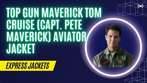 Top Gun Maverick Tom Cruise (Capt. Pete Maverick) Aviator Jacket | Top Gun | Express Jackets