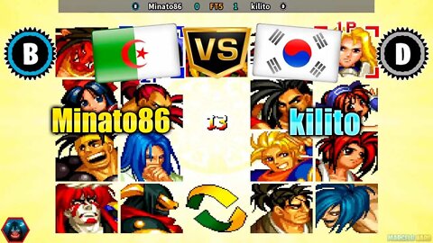 Samurai Shodown IV (Minato86 Vs. kilito) [Algeria Vs. South Korea]