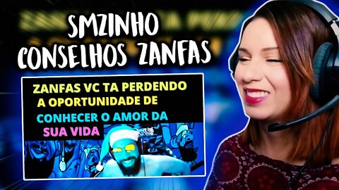 SMZINHO CONSELHOS PRO ZANFAS SAIR DA BAD #2 - REACT