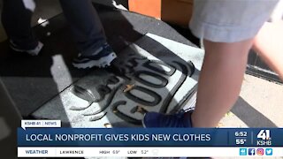 Local nonprofit gives kids new clothes