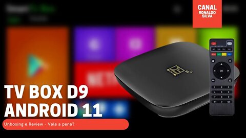 TV Box D9 4k é bom? vale a pena? | Review | Análise | Configuração