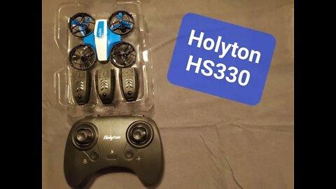 HS330 Holyton Mini Drone beats 10mph wind